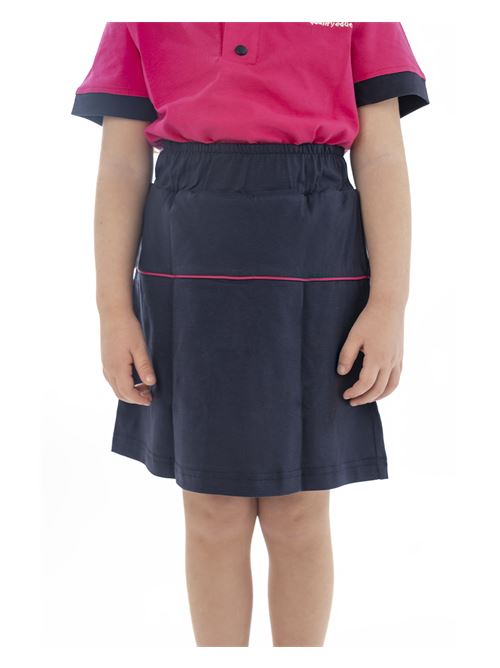 GONNA PANTALONE MIELE INFANZIA IL CAPITANO SCUOLA | 7204BLU-FUXIA